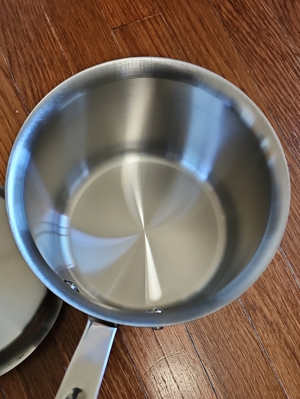 New All-Clad D3 2 Qt Saucepan - Picture 2 of 6